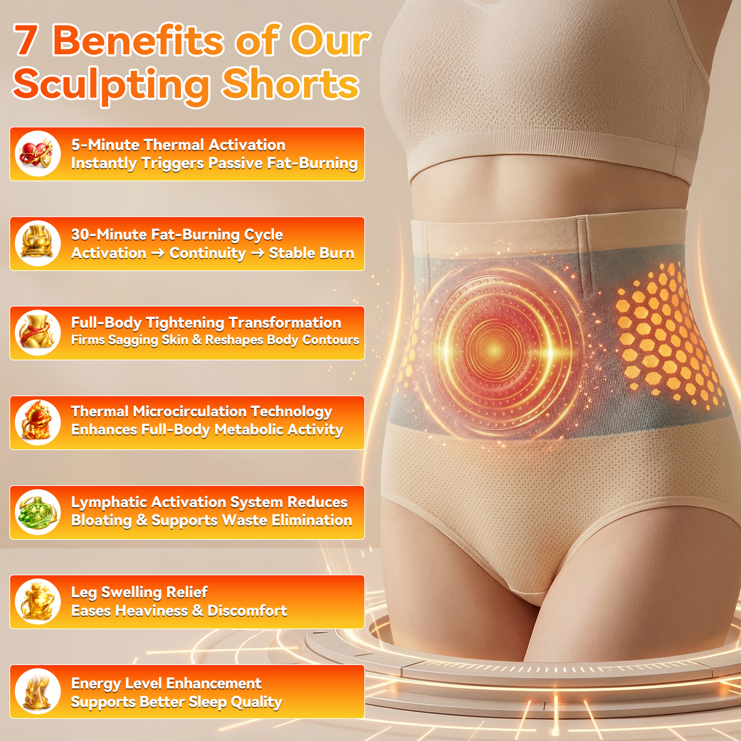 💦🍕Slimoly® 𝐌𝐨𝐫𝐢𝐧𝐠𝐚 & 𝐁𝐞𝐫𝐛𝐞𝐫𝐢𝐧𝐞 4‑In‑1 Micro‑Particle Sculpting & Fat‑Burn Shorts