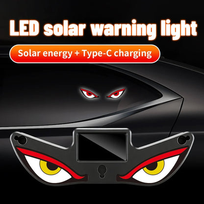 😈Solar Demon Eye👁️ LED Car Window Light